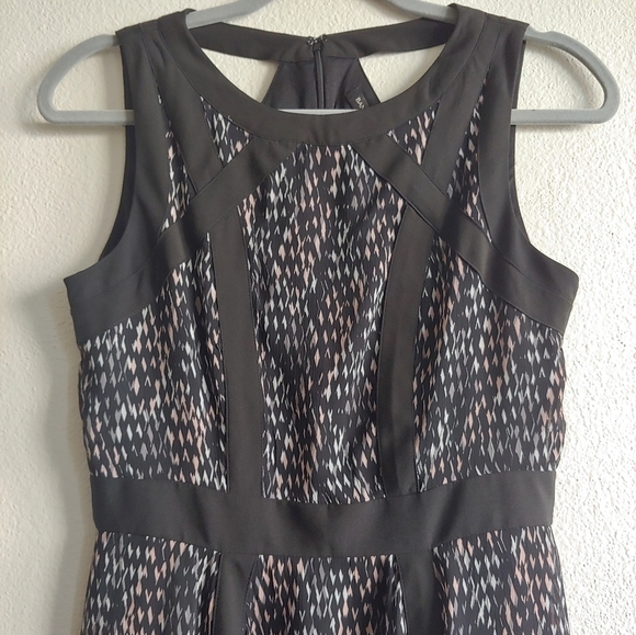 Banana Republic Factory Petite Black Sleeveless Mini Cocktail Dress Size 4P - Picture 4 of 15